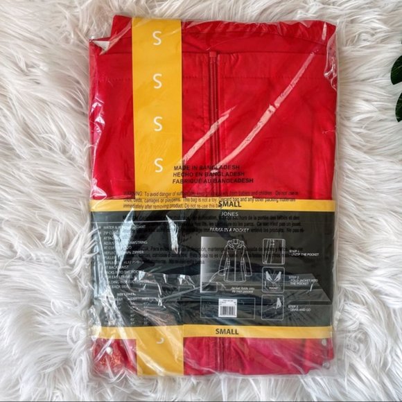 Jones NY Parka in a Pocket Packable Rain Jacket - Picture 6 of 7